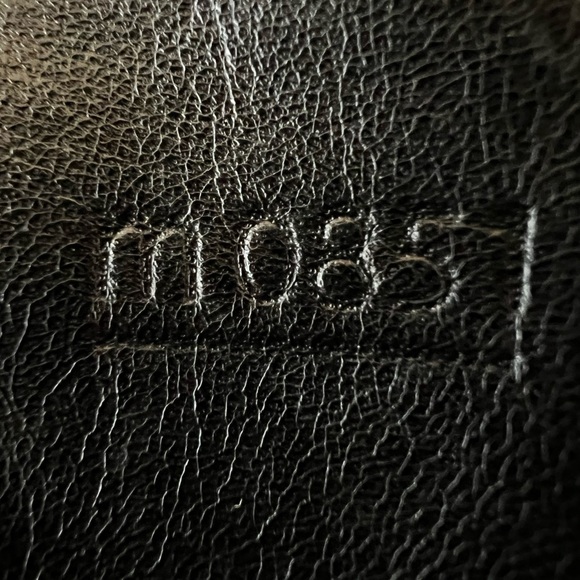 M0851 black leather bag - Picture 6 of 8